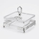 Acrylic & Metal Square Serving Platter Small